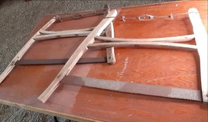 lot 181 image: (2) Vintage Buck Saws See Photos...