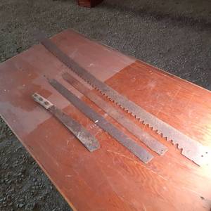 lot 199 image: Vintage Saw Blades See Photos...