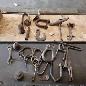lot 242 image: Misc. Vintage Hardware See Photos...