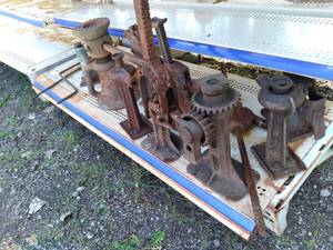 lot 67 image: Large Lot Of Antique Jack Stands S...