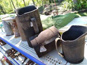 lot 73 image: (3) Wood United Indurated Fiber Co....