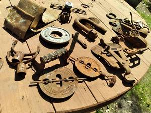 lot 90 image: Vintage Hand Tools and Hardware Se...