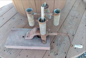 lot 91 image: Antique Centrifuge Unit...
