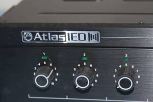 lot 26 image: Atlas Sound AtlasIED AA120G 6-Input 120-Watt 25V70V100V8Ohm Pro Audio Mixer Amplifier