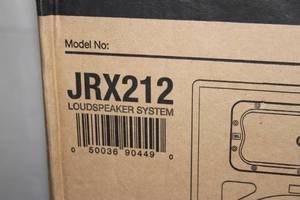 lot 32 image: PAIR  Lot of 2 - JBL JRX212 2-Way 12 Stage Monitor Loudspeaker - Pro Audio Speakers