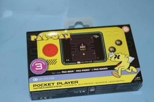 lot 48 image: New Handheld Retro Video Game Lot - My Arcade - Bases Loaded Baseball and Pac Man Pacman