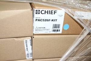 lot 68 image: HUGE LOT - ENTIRE PALLET - NEW in Box - Chief PAC526F-Kits