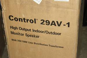 lot 70 image: Lot of 2 - PAIR of JBL Control 29AV-1 Premium Indoor  Outdoor Monitor Speakers  Loudspeakers