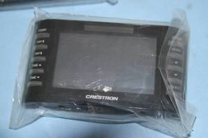 lot 93 image: Lot of 4 Crestron 4 Touch Panel Screen Touchscreen Audio & Video Control Panels