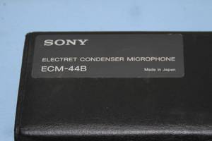 lot 95 image: Lot of 3 Professional Sony Microphones - PARTS  REPAIR
