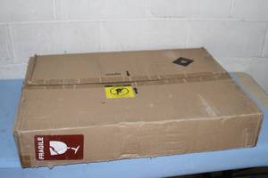 lot 114 image: New 17 HDMI Rackmount Keyboard Drawer Slide-Out Computer Keyboard & Monitor - $1,000 Online