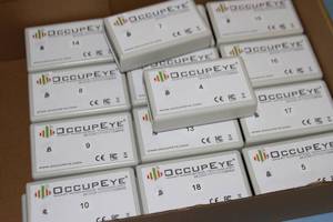 lot 118 image: OccupEye Smart Workspace Sensor Technology System w 30 Sensor Units