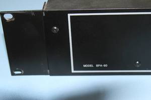 lot 133 image: Bogen Communications BPA60 Mono-Channel Pro Audio Power Amplifier