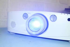 lot 150 image: NEC 5500-Lumen Widescreen Advanced Professional Installation Projector  Projection System - Model NP-PA5500W