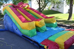 25 FT Dual Lane Slide Inflatable