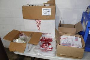 Popcorn Bags, Cone-O-Corn Popcorn Cones, Clear Merchant Bags