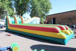 32FT Dual Dry Slide Bouncer