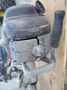 lot 35 image: buccaneer 5hp outboard motor