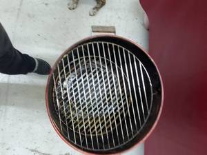 lot 38 image: brinkmann gourmet charcoal smoker