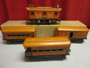 VINTAGE AMERICAN FLYER O PAUL REVERE TRAIN CARS, #3012 ENGINEMOTOR