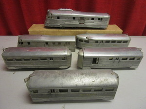 VINTAGE AMERICAN FLYER O ZEPHYR TRAIN CARS