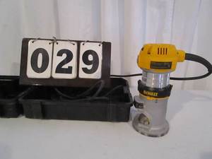 lot 29 image: DeWalt Trim Router
