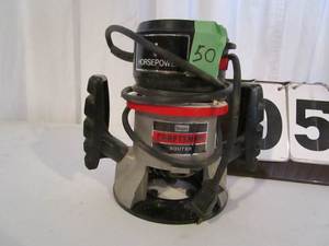 lot 50 image: Sears Craftsman Router