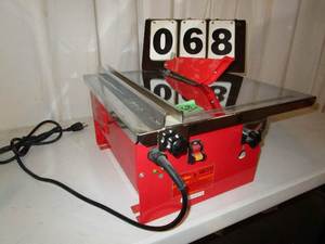 lot 68 image: Chicago Electric Tile Saw
