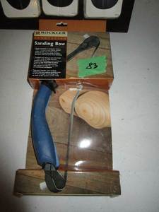 lot 83 image: Rockler Sanding Bow