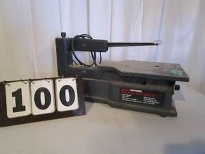 lot 100 image: Sears Craftsman Scroll Saw