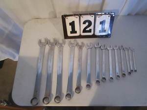 lot 121 image: Snap on Wrench Set - SAE