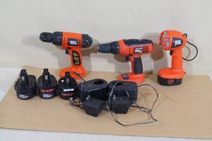 lot 27 image: Black & Decker Cordless Tools