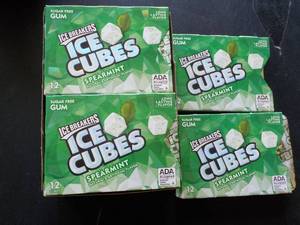 8 Packs Ice Cube Sugarfree Gum...