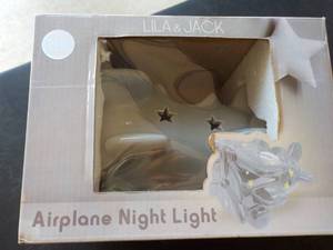 Lila and Jack Airplane Night Light...