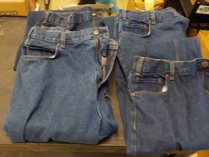4 pair Kirkland Jeans size 42 x 32...