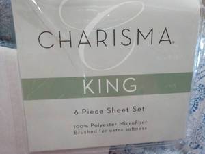 Charisma King Size Sheet Set new b...