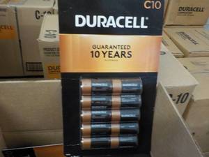 Case of 8 - 10 packs Duracell C10 B...