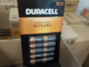 Case of 8 - 10 packs Duracell C10 B...
