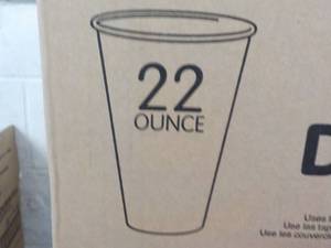 Case of 1000 Count 22 oz Paper Cold...