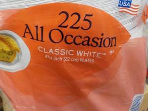 225 Chinet All Occasion Paper Plate...