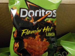 Case of Doritos Flamin Hot Limon Ch...