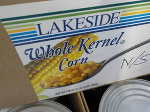 10 Gallon Cans Whole Kernel Corn...