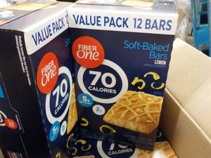 4 boxes Fiber One Lemon Bars 12 pe...