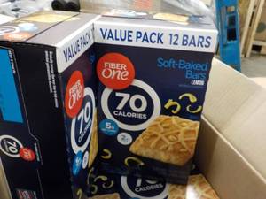 4 boxes Fiber One Lemon Bars 12 pe...