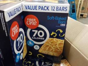 4 boxes Fiber One Lemon Bars 12 pe...