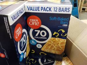 4 boxes Fiber One Lemon Bars 12 pe...