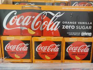 4 - 12 packs Coca Cola Orange Vanil...