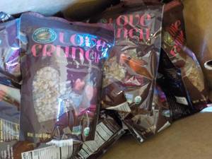 10 bags LOVE Crunch Granola...