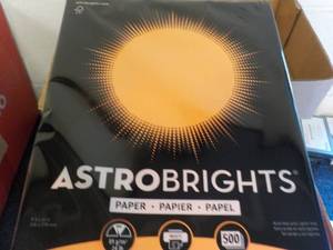 2500 sheets Astro Bright Copy Paper...