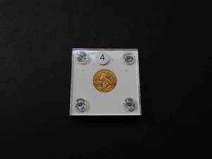 lot 4 image: 1911 $2.50 Gold Indian Head Coin NGC Price Guide for An AU 50 is $505